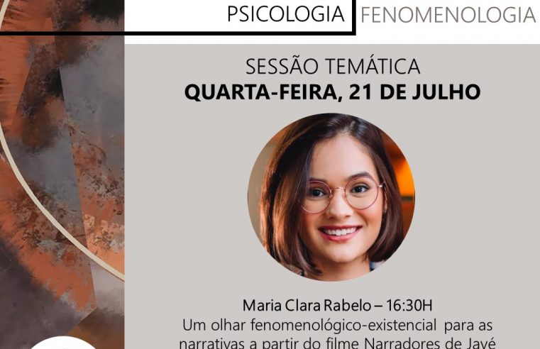 Apresentação de trabalhos no III Congresso Internacional de Fenomenologia e Psicologia e V Congresso Brasileiro de Psicologia e Fenomenologia